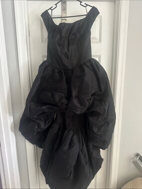 Meshki Black Bubble Maxi Dress